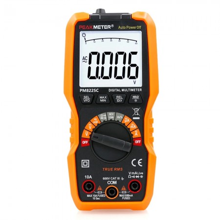 PEAKMETER PM8225C High-Precision Anti-Burning Digital Multimeter for Household Use