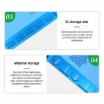 Relife RL-004T Microscope Special Enlarged Aluminum Alloy Track Movable Base