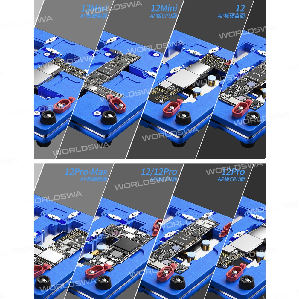 MiJing K35 4in1 Universal Multifunction PCB Board Holder Fixture for iPhone 12 / 12 Pro / 12 Pro Max
