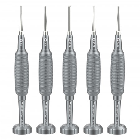 Martview MS-3D High-Precision Aluminium Screwdriver - Strong, Hard, Anti-Rust, Anti-Slip, Magnetic