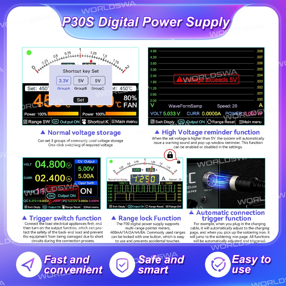 i2c p30s-updated-version-10-in-1-multi-function-integrated-digital-power-supply-8