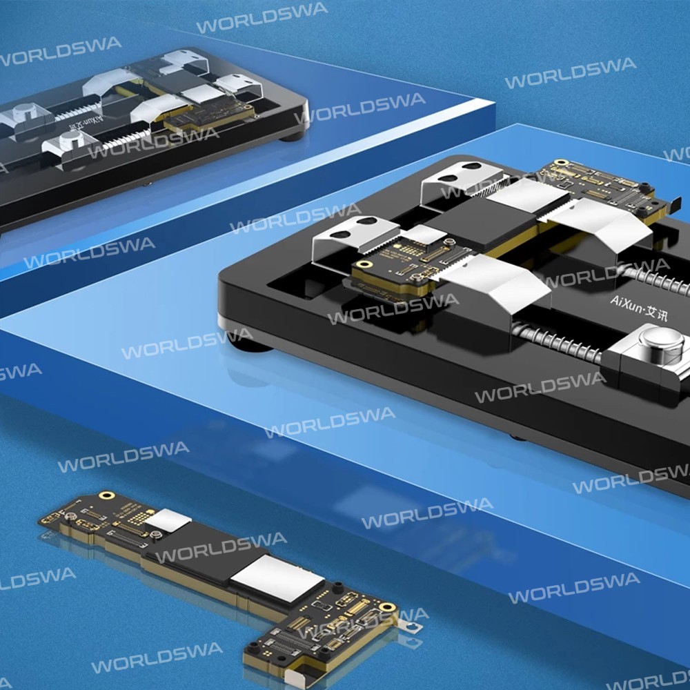 Aixun FT12 3D Anti-skid Multi-Function Dual-Axis 3-Position Repair Fixture for Phone Motherboard
