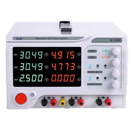 A-BF SS-3303D SS-3305D Lab High Precision 4-Digit Multi-Channel DC Regulated Power Supply