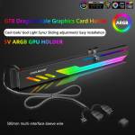 Coolmoon GT8 5V ARGB Multi-interface Synchronous Horizontal Graphics Card Bracket