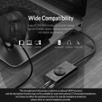 Orico SC2 Free Drive External USB Sound Card Stereo Audio Converter with Volume Adjustment