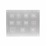 MiJing Multi-Function WIFI BGA Reballing Stencil Plant Tin Steel Net for iPhones iPads iPhone XR Xs