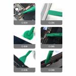 Relife RL-049C 10-in-1 High Hardness Bilateral Multifunctional Plastic Dismantling Rod Set