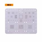 WL Multi-Function BGA Reballing Stencil Plant Tin Steel Net for Xiaomi