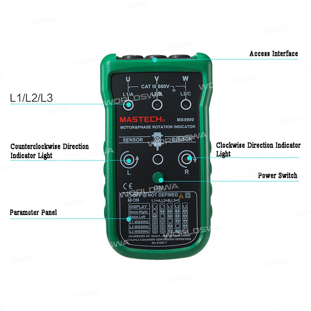 mastech ms5900-non-contact-three-phase-motor-phase-sequence-tester-9