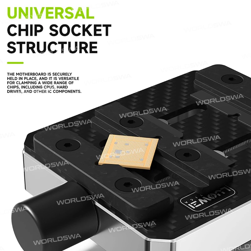 luowei lw-ap03-high-temperature-carbon-fiber-motherboard-fixture-for-iphone-and-android-4