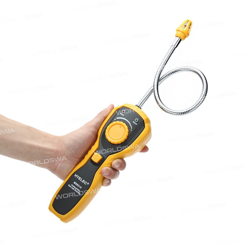 HYELEC MS6310 Portable Multi-function Professional Methane and other Combustible Gas Detector 10%~40