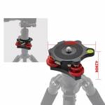 aluminum alloy-tripod-leveling-base-adjustable-tripod-head-9