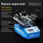maant f711-f712-7-inch-360-rotation-heating-separator-for-middle-frame-screen-disassembly-16