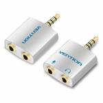 Vention Universal  Double Jack 3.5mm Audio Cable Splitter for Phone/Tablet/Laptop