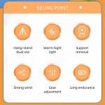 stroller fan-with-flexible-tripod-clip-led-display-clip-fan-5000mah-01