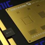 Mechanic 3D BGA Reball Gold Stencil for A12 iPhone Xs / Xs Max / XR