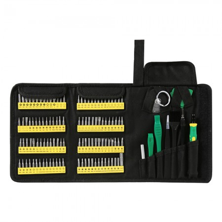 BST-117 126-in-1 Precision Magnetic Screwdriver Kit - Repair Tool for iPhone, iPad, PC, Laptop, Camera, Clock