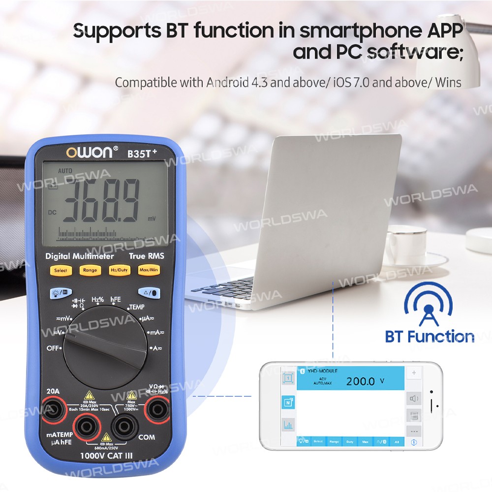 owon b35t-high-precision-true-rms-auto-range-digital-multimeter-8