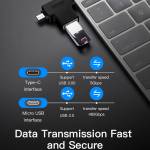 Vention 2-in-1 Type-C to USB/Micro USB OTG Converter Adapter for Huawei/Xiaomi/Samsung