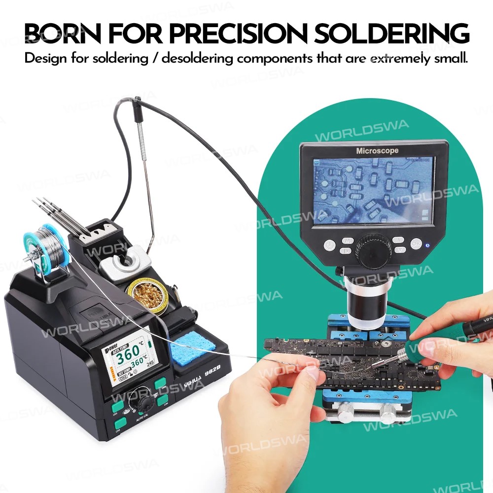yihua 982d-210-245-precision-soldering-station-with-temperature-calibration-preset-channels-3