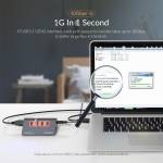 Orico M3H4-G2 Aluminum Alloy USB3.1 Gen2 10Gbps 4-port USB Hub Support OTG Function