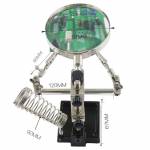 BST-268Z Clip-on Worktable with 5X Magnifier for PCB Repair