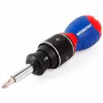 Workpro 38-in-1 Multipurpose Double Drive Stubby Ratchet Screwdriver Set with CR-V Bits