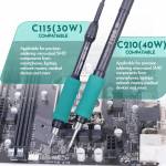 yihua 982-iii-115210-precision-control-temperature-soldering-station-with-two-help-hands-clamp-5