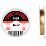 Kaisi FX93 100M 0.03mm Superfine Flexible Tungsten Alloys Steel Wire for OLED Screen Cutting Remove