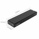 Orico M2PV-C3 USB3.1 Gen2 Type-C M.2 NGFF SSD Enclosure Supports SATA Standard M.2 NGFF Protocol