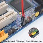 2 Pin 50cm SW PC Power Cable On / Off Push Button Computer Restart Switch Wire