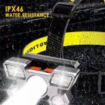 headlamp usb-rechargeable-ultra-bright-5-led-4-modes-7