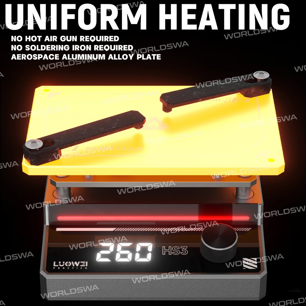 luowei hs3-uniform-preheat-platform-for-motherboard-chip-bga-repair-5