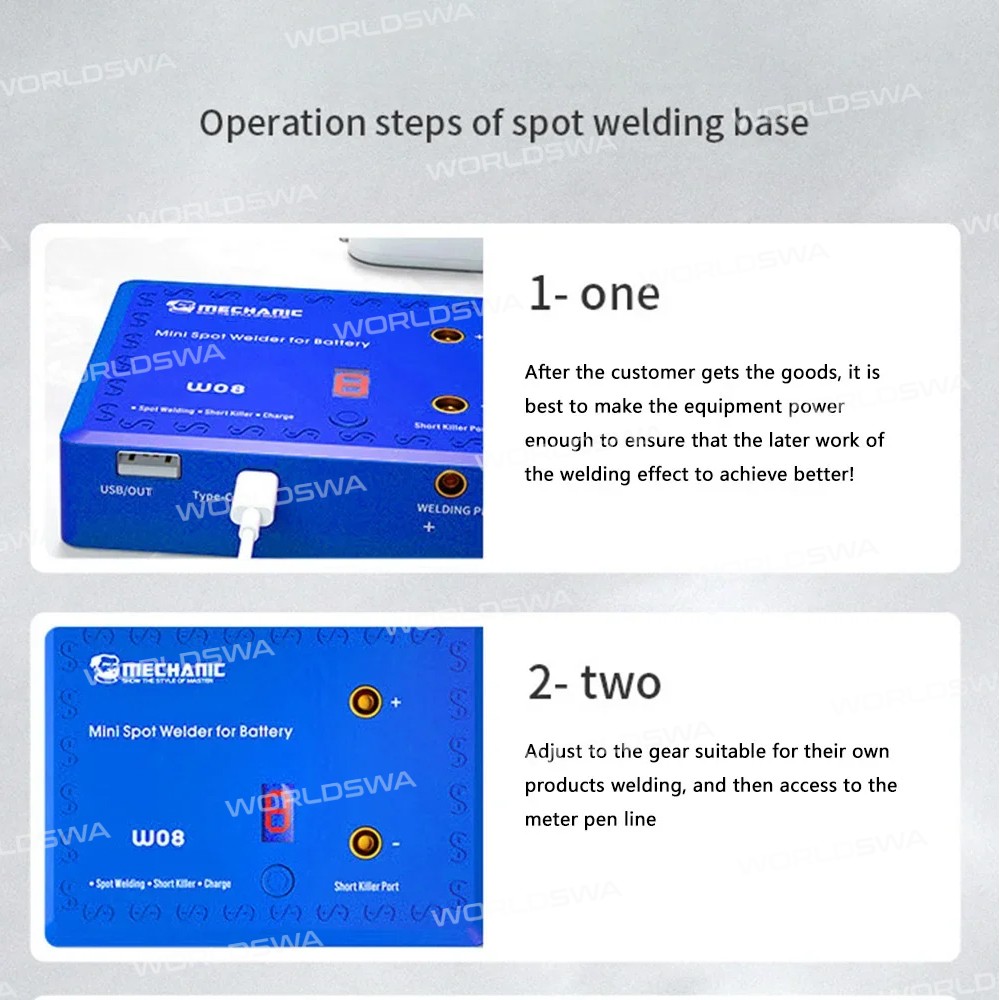 mechanic w08-portable-mini-battery-spot-welding-machine-pcb-short-circuit-detector-10