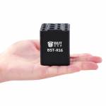 BST-R16 16-hole Multi-function Classified Storage Box for Heating Core/Screwdriver/Tweezers Storage