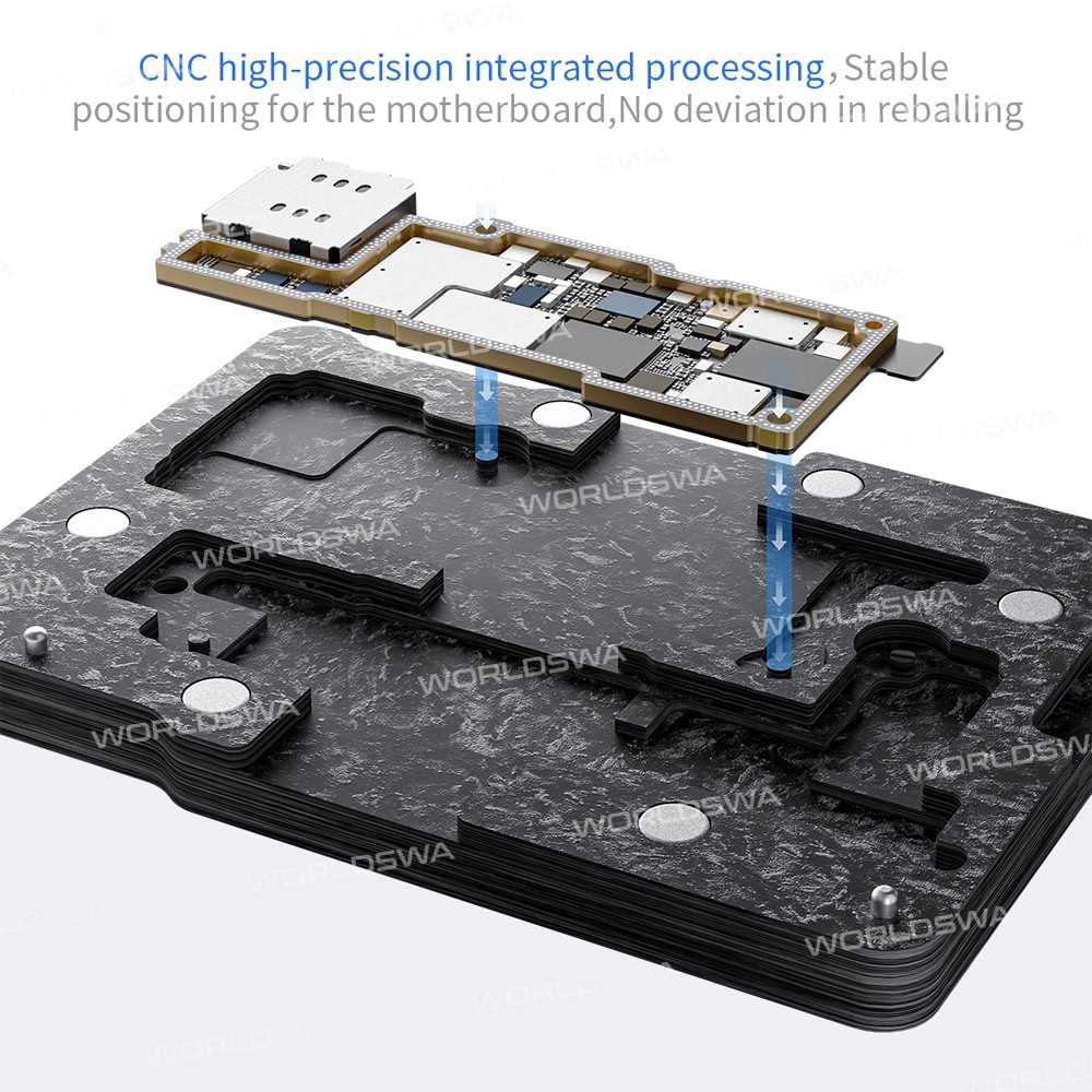 qianli 4-in-1-magnetic-middle-frame-magnetic-bga-reballing-platform-for-iphone-14-13