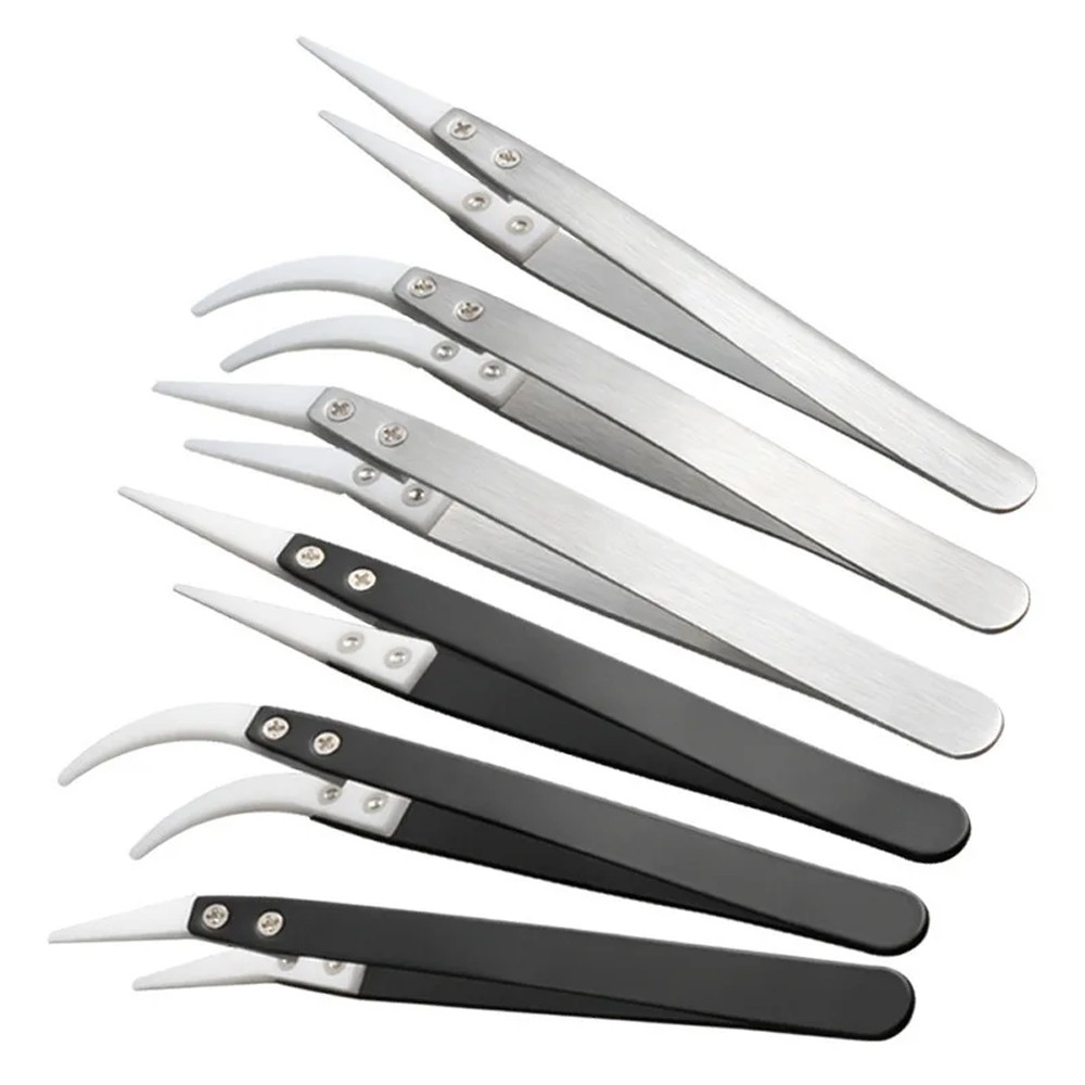 stainless steel-interchangeable-head-high-temperature-resistant-ceramic-tweezers-1