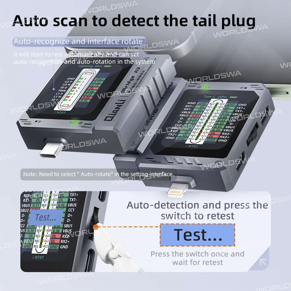qianli ibridge-a3-tail-plug-comprehensive-analysis-tester-for-lightning-type-c-interface-devices-4