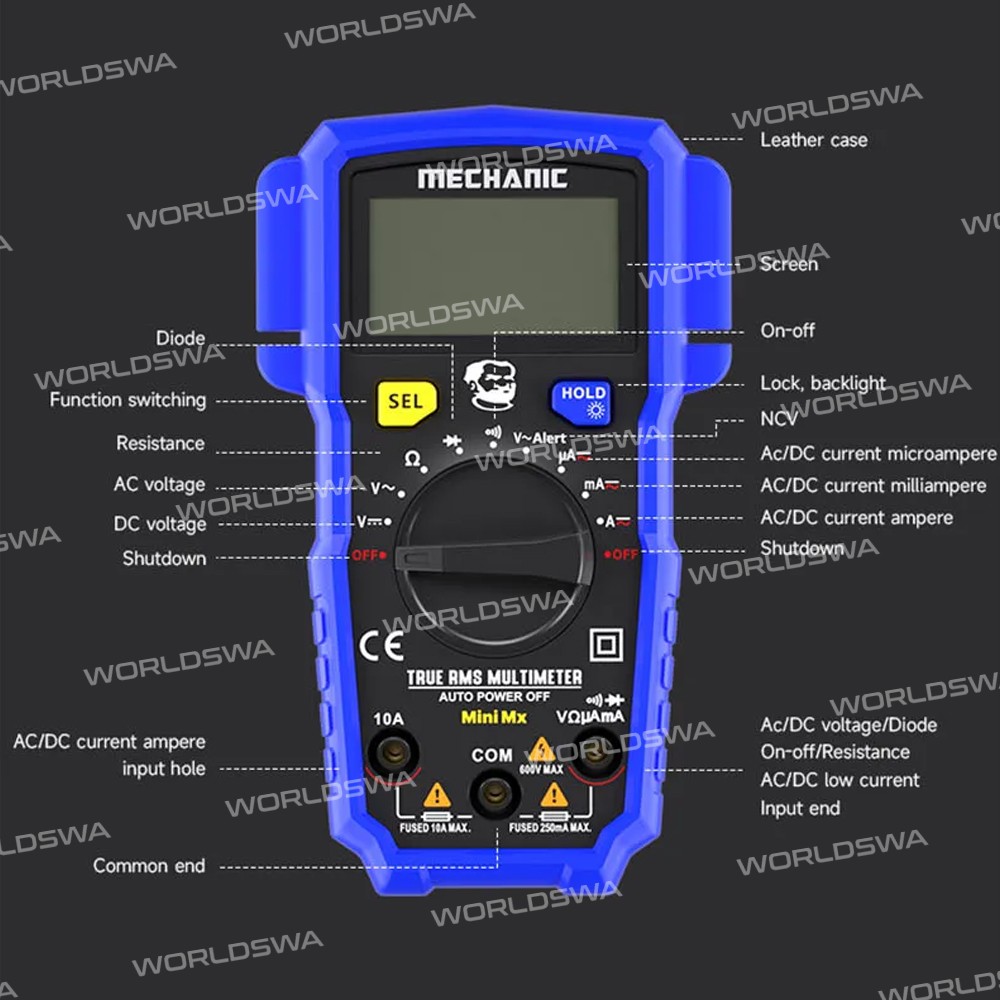 mechanic mini-mx-intelligent-anti-burn-ncv-function-led-digital-display-multimeter-10