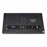 HDMI VGA Industrial Monitor 10.1 Inch LCD IPS Displayer with Stand Holder for Stereo Microscope Vide