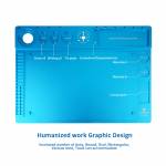 Sunshine SS-004N Multifunction Aluminum Alloy Microscope High Heat Resistant Maintenance Mat