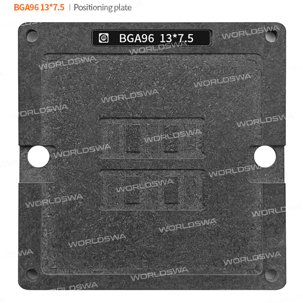 amaoe ddr-bga96-025mm-bga-reballing-stencil-positioning-plate-4