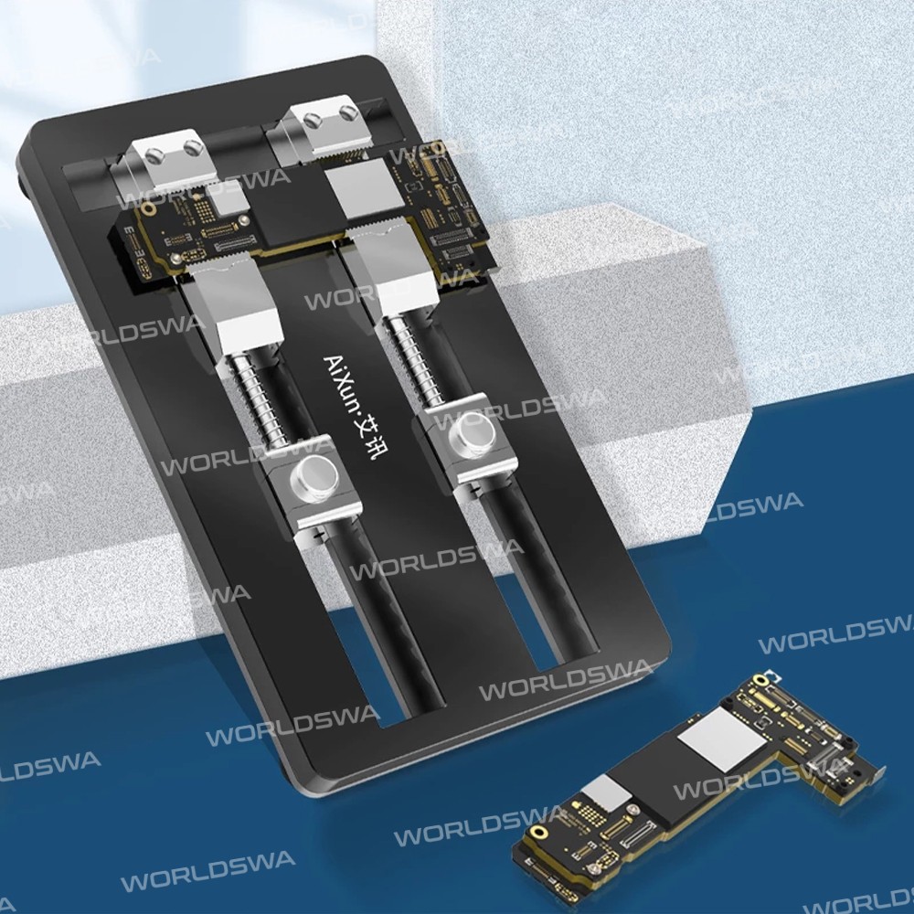 Aixun FT12 3D Anti-skid Multi-Function Dual-Axis 3-Position Repair Fixture for Phone Motherboard