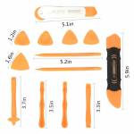 Jakemy JM-OP15 13-in-1 Professional Anti-static Pry Open Tool Set for Phone Disassembly Repair