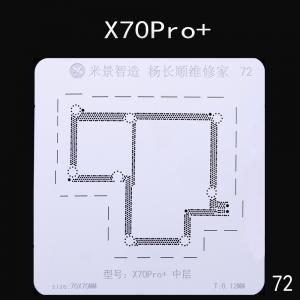only Stencil for VIVO X70Pro+
