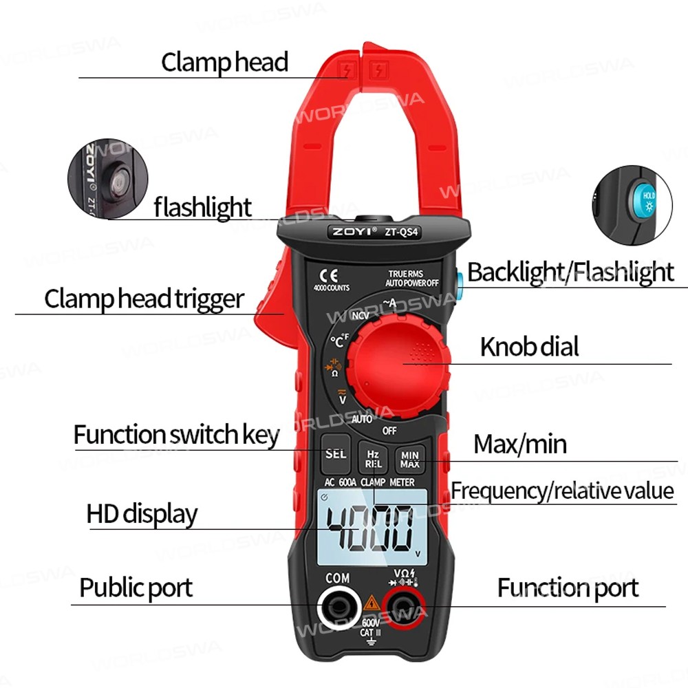 zoyi zt-qs4-600a-auto-rang-true-rms-smart-digital-clamp-meter-4