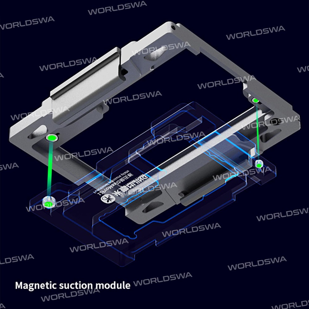 MiJing C20 Main Board Middle Layered Function Testing Fixture for iPhone 12 / 12 Pro / 12 Pro Max /