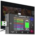 UD24 DC5.5 USB Tester PD Trigger Electric Meter Bluetooth Version With 2.4 Inch Led