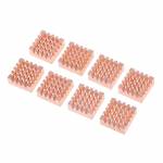 14*12mm Copper Heatsink for RAM Memory/North and South Bridge/Video Memory - 8Pcs