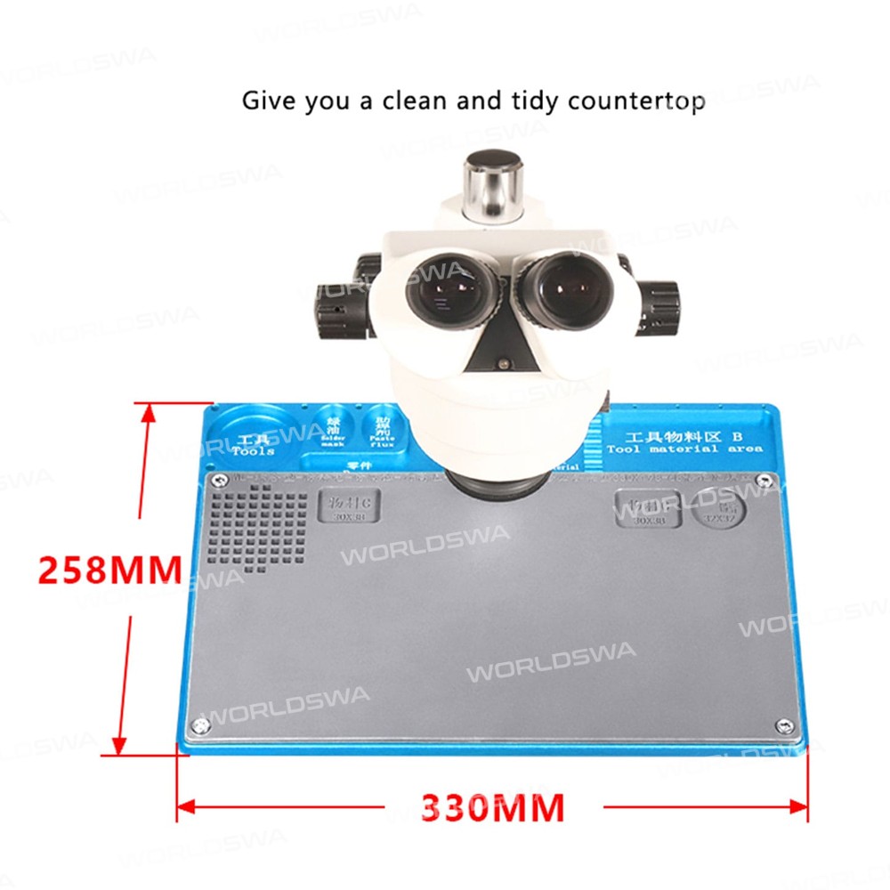 WL Aluminium Alloy Microscope Pad Mobile Phone Repair Maintenance Platform